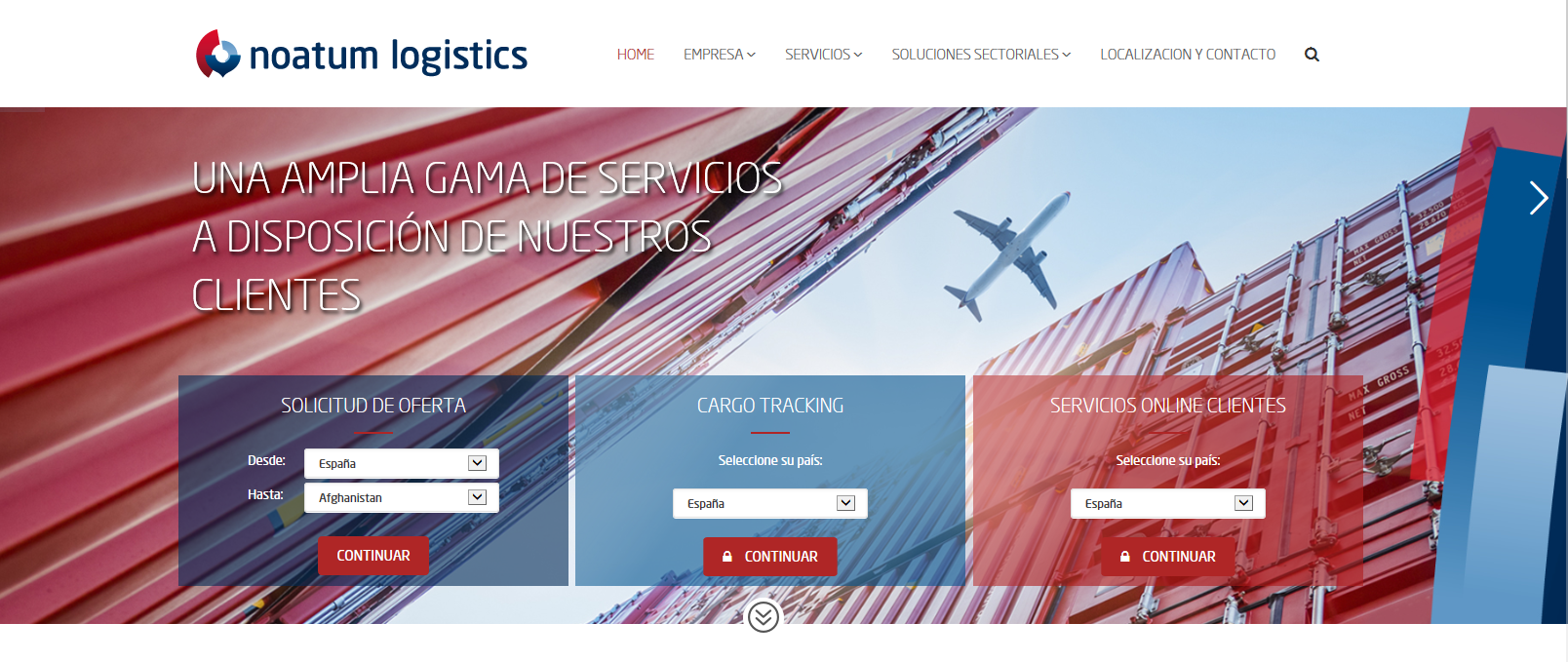 Noatum Logistics Estrena Web Corporativa - Noatum